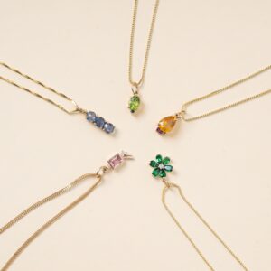 Created custom birthstone pendant gifts.