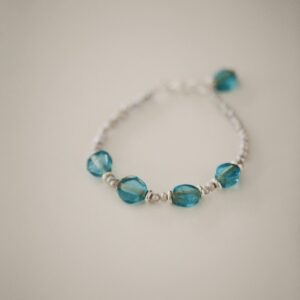 stock aqua drop bracelet